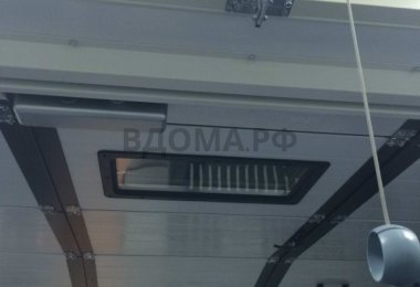 Секционные ворота с калиткой