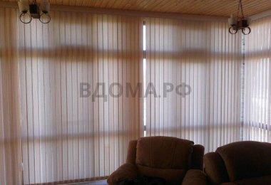 Вертикальные жалюзи из бамбука