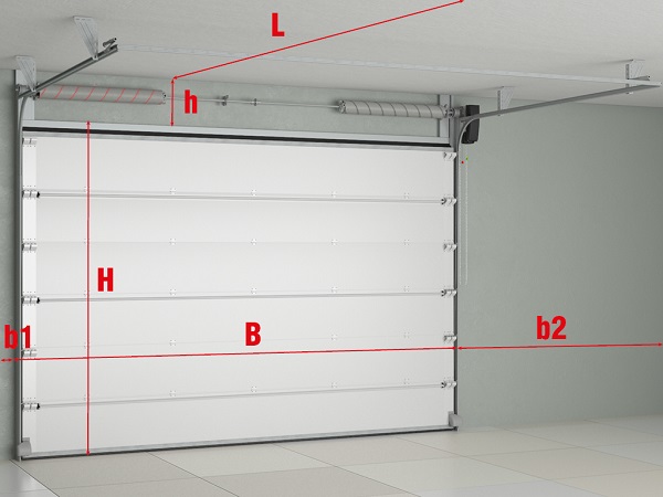 Подготовка к установке промышленных ворот ISD THERMALPRO